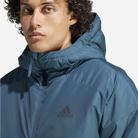 Adidas Sportswear Men’s Traveer Insulated Jacket Teal Green - Picture 5 of 11